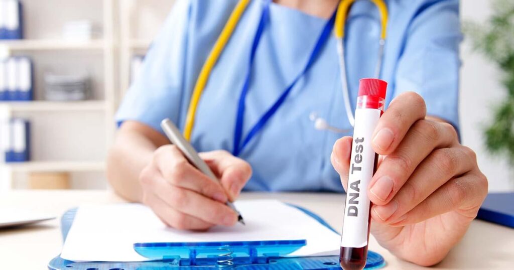 DNA test lab blood sample AdobeStock 243051414 OG TW 1024x538 - EXAMES GENÉTICOS TIPOS E PARA QUE SERVE